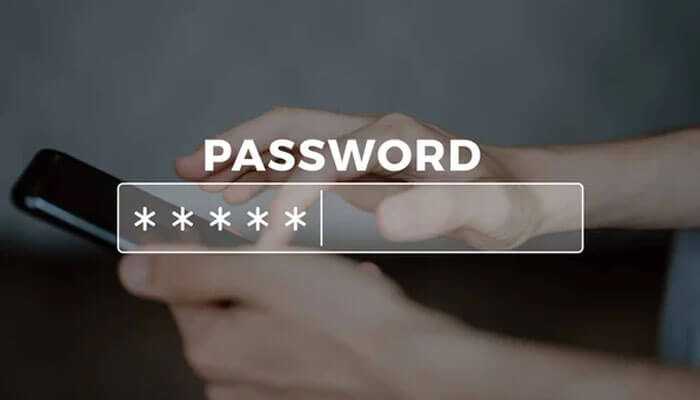 Set a strong password