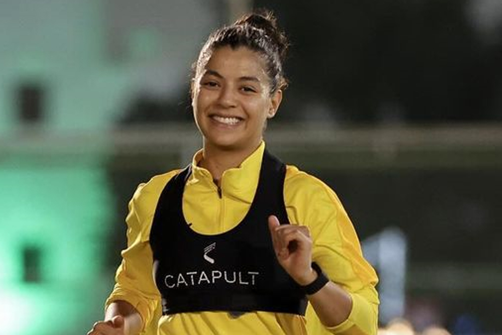 Proud and Prominent: Layan Jouhari Takes Center Stage in Saudi Arabia’s 2034 World Cup Bid Proud and Prominent: Layan Jouhari Takes Center Stage in Saudi Arabia’s 2034 World Cup Bid