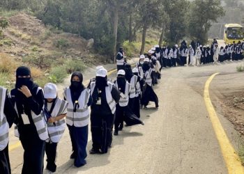 Saudi Scout Camp for Women Welcomes Its First 100 Girl Participants