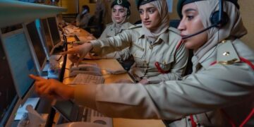 The Dubai Police Command Center Welcomes Its First Female Officers