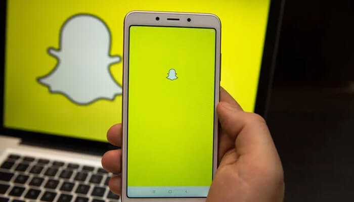 Snapchat Web Using search functionality