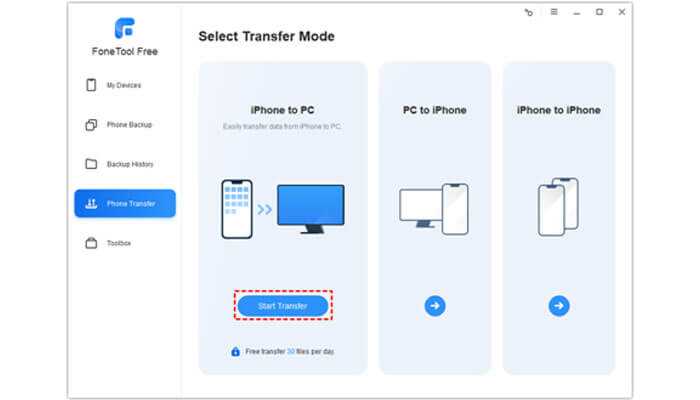 Fonetool transfer iphone photos to windows 11