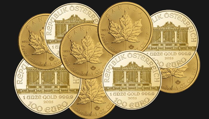 Comparing The 1 Troy Ounce Gold Maple Leaf 2024 And The Gold Philharmonic 2024 Comparing The 1 Troy Ounce Gold Maple Leaf 2024 And The Gold Philharmonic 2024