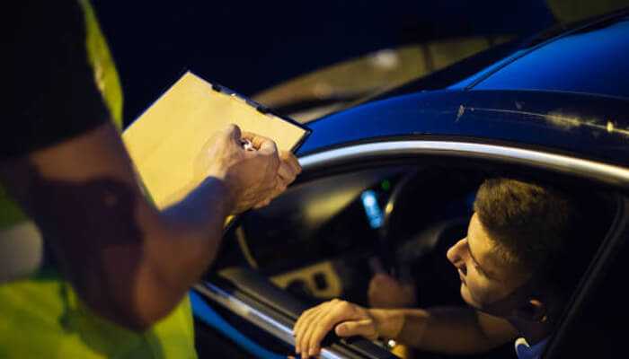 Accumulating points on your driving record