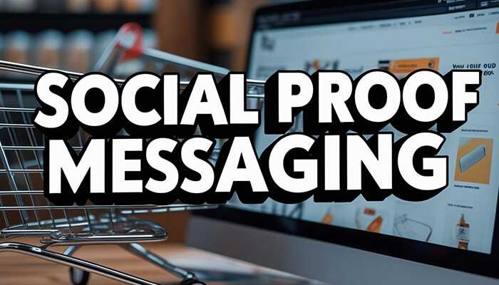 Social proof messaging