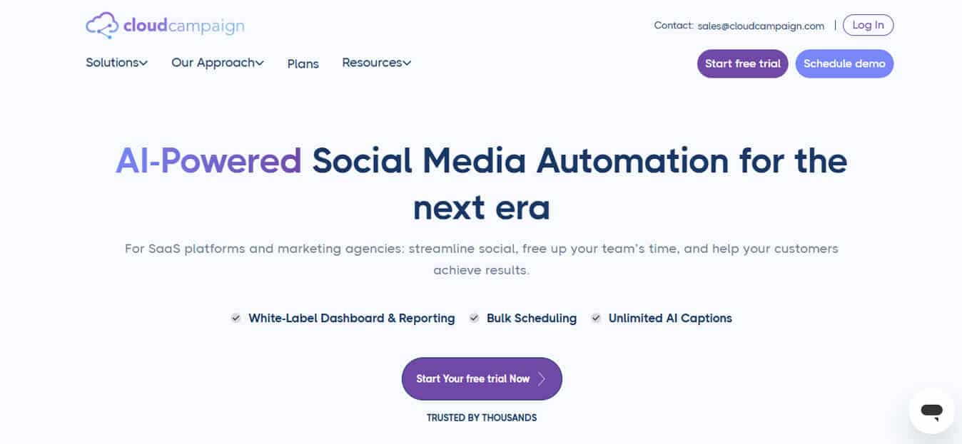 Cloud campaign - tycoonstory | tycoonstory media Tiktok management tools – cloud campaign website showing ai-powered social media automation platform for agencies with bulk scheduling and white-label dashboard features.