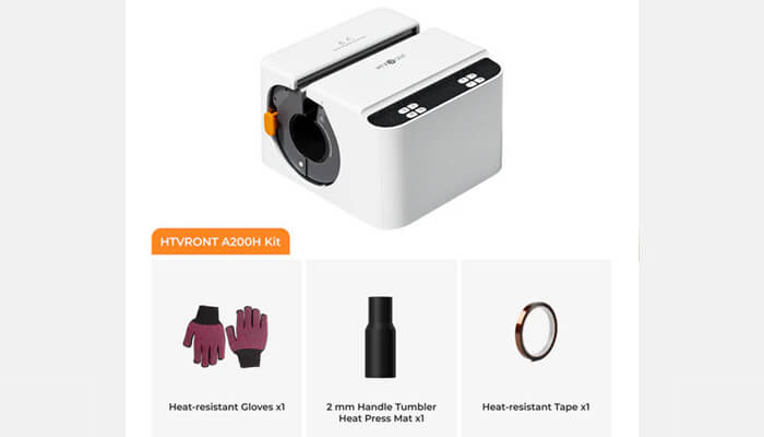HTVRONT T-Shirt & Tumbler Heat Press for Perfect Sublimation