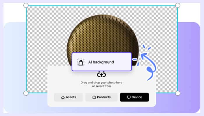 Maintain Visual Harmony Across Listings with an AI Background Generator