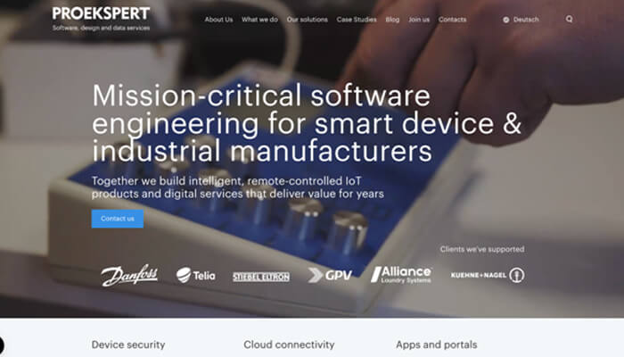 Proekspert - Best for IoT and Embedded Software Development for Device Manufacturers