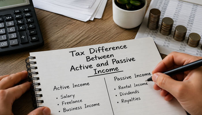 Difference Between Active and Passive Income: Examples, Taxes & Which Is Better in 2026