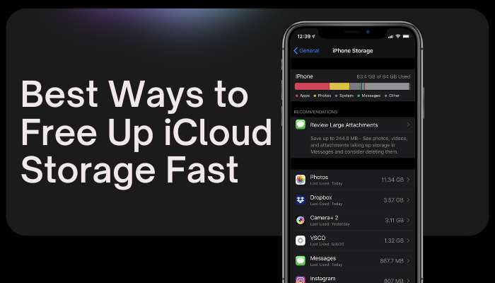 How to Delete Old Backups on iCloud and use storage management tools to free up iCloud space faster