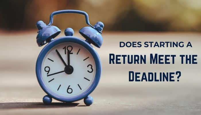 Staples Amazon Return Hours illustrated with an alarm clock reminding customers to complete Amazon returns before the return deadline during Staples store operating hours.