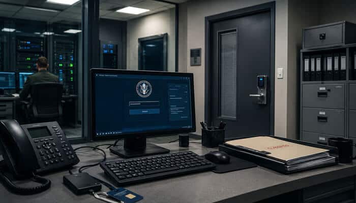 Secure government workstation showing how top secret documents can be transmitted by which of the following methods using approved classified systems.