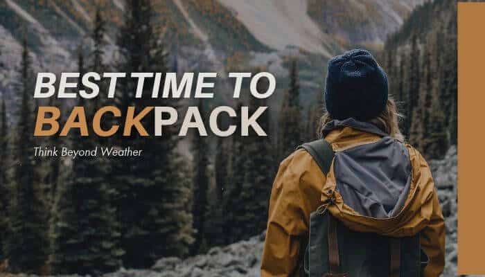 Backpacking advice cwbiancavoyage - tycoonstory | tycoonstory media Backpacking advice cwbiancavoyage image showing a backpacker overlooking a forested mountain landscape, highlighting the best time to backpack beyond weather conditions.