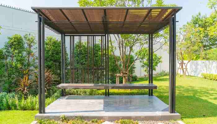 Modern Aluminum Pergola Kits Made in the USA Modern Aluminum Pergola Kits Made in the USA